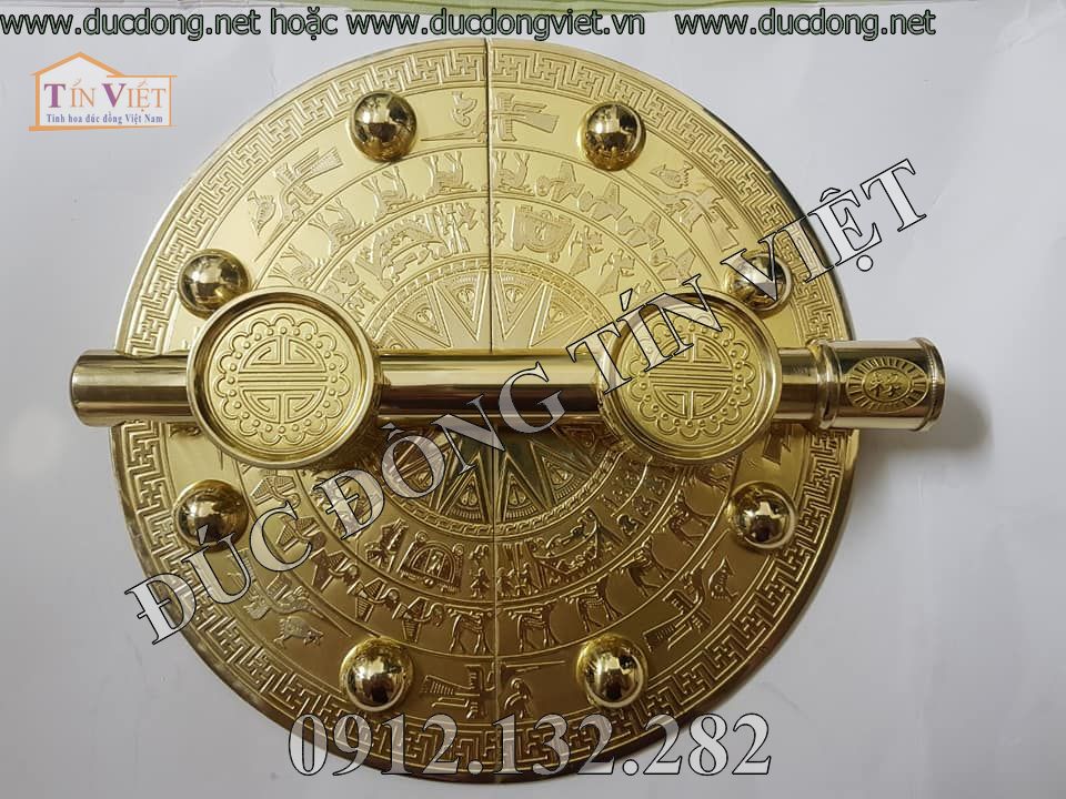 mã 245 Mặt bích và trùy bằng đồng dành cho cửa gỗ