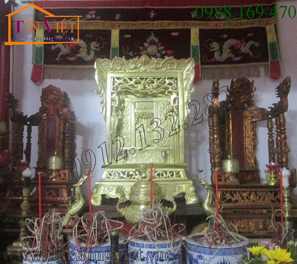 ngai bằng đồng đẹp thường dùng trên ban thờ