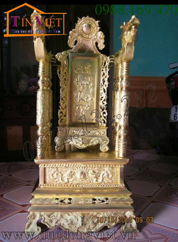 ngai bằng đồng đẹp thường dùng trên ban thờ