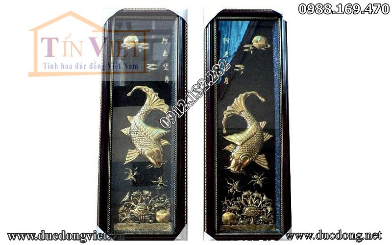 Tranh đồng lý ngư vọng nguyệt