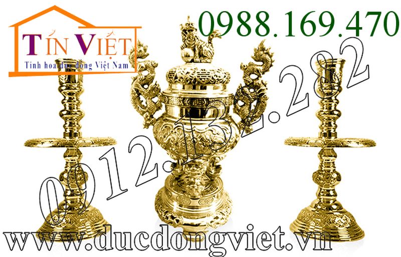 Bộ tam sự đài loan giả cổ có nhiều kích cỡ khác nhau