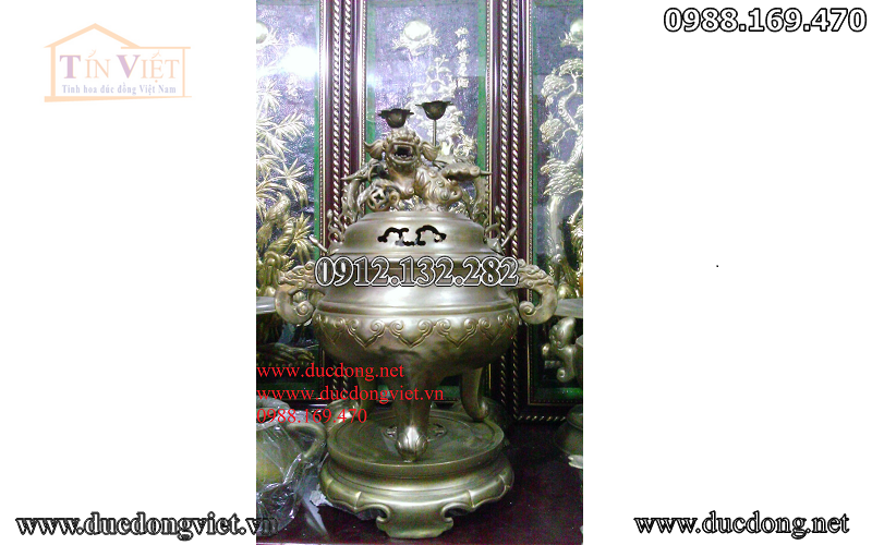Đỉnh đồng lá đề tai kìm