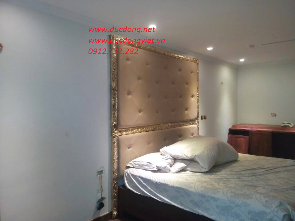 khung giường mạ vàng 24k cao cấp
