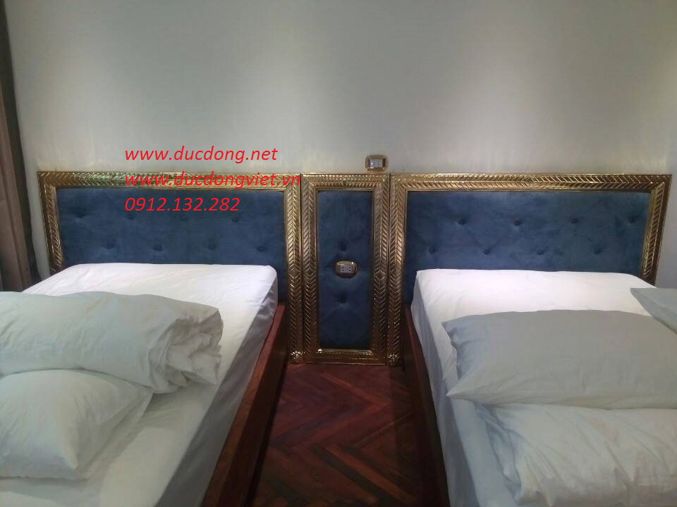 Khung giường mạ vàng cao cấp 24k
