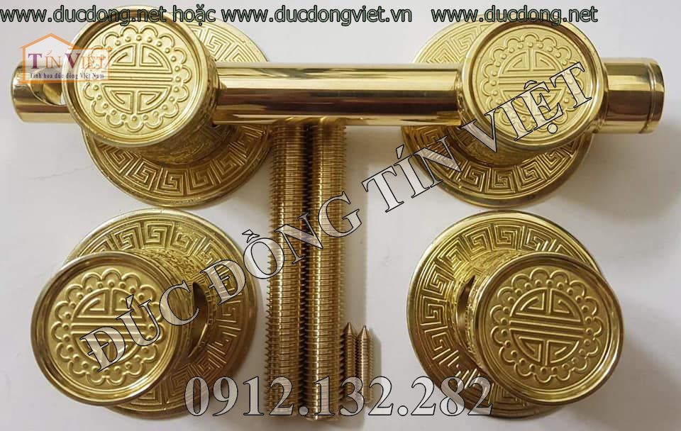 mã 245 Mặt bích và trùy bằng đồng dành cho cửa gỗ