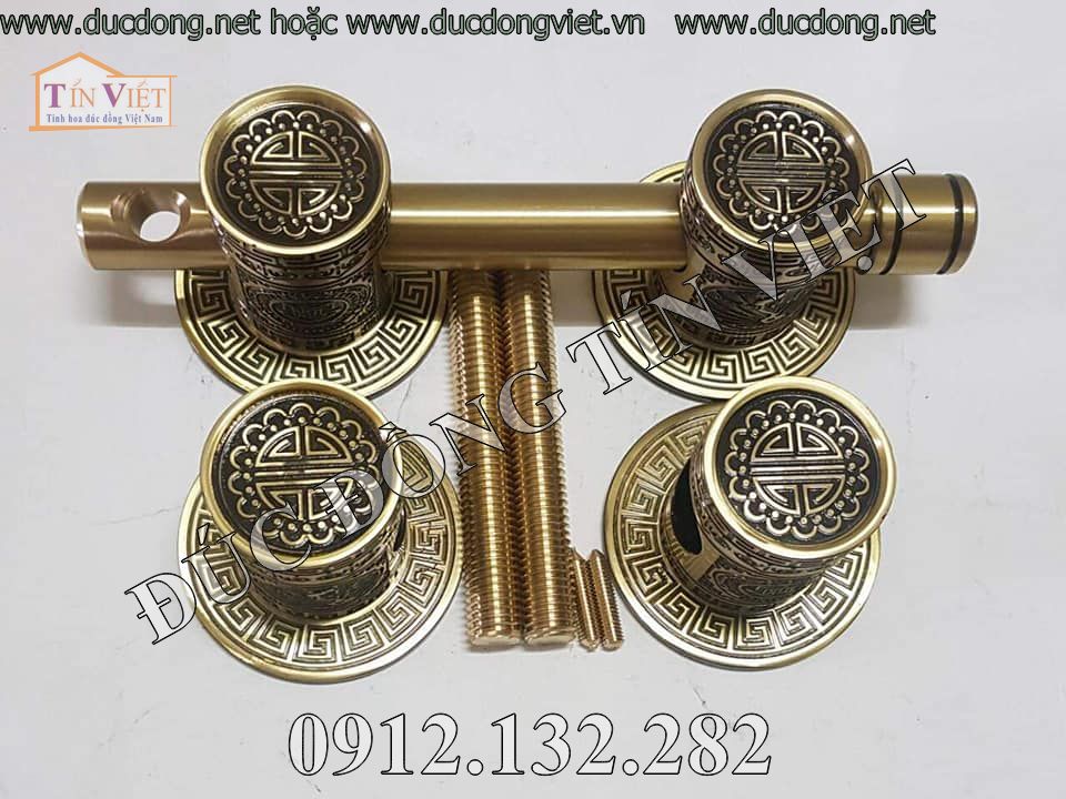 mã 245 Mặt bích và trùy bằng đồng dành cho cửa gỗ