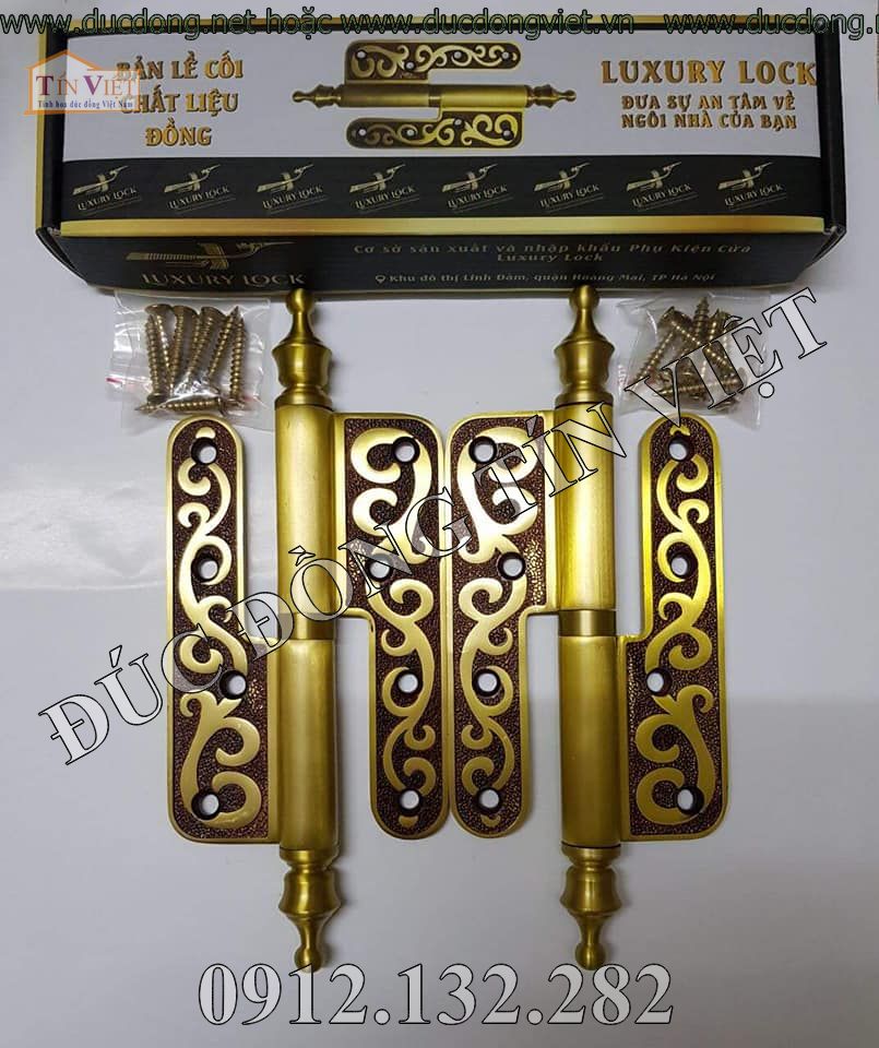 Mã 246 Bản lề đồng cho cửa gỗ